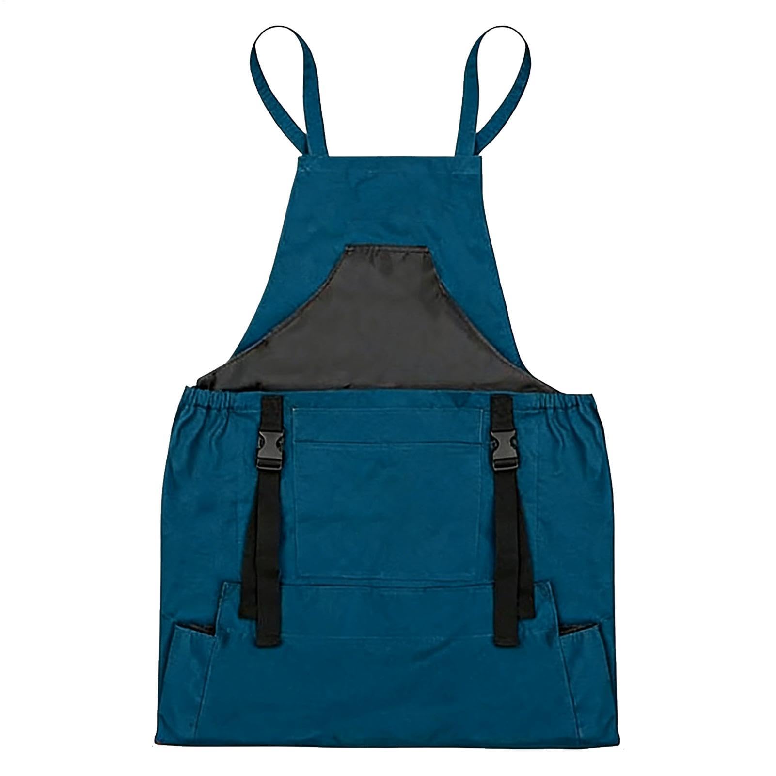 Generisch Ernteschürze Wasserdichte Arbeitskleidung aus Canvas | Tragbare Schürze mit Taschen für Gartenarbeit, Ernte, Sammeln von , Gemüse, Feld, Wiese, Outdoor, Frühjahr, Gärtner