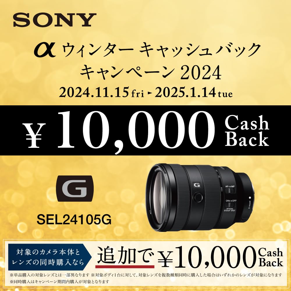 Amazon.co.jp: SONY(ソニー) 標準ズームレンズ フルサイズ FE 24-105mm  