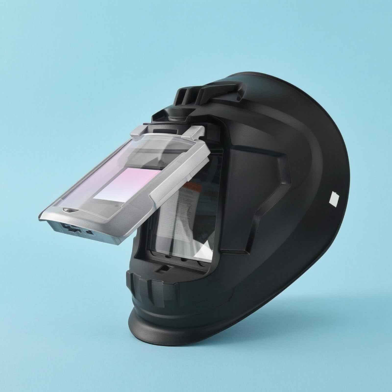 de Soldar Máscara Pantalla Casco Visor con Oscurecimiento Automático Controles Externos de Sombra y Sensibilidad Visor Abatible con Ventana 100 Mm X