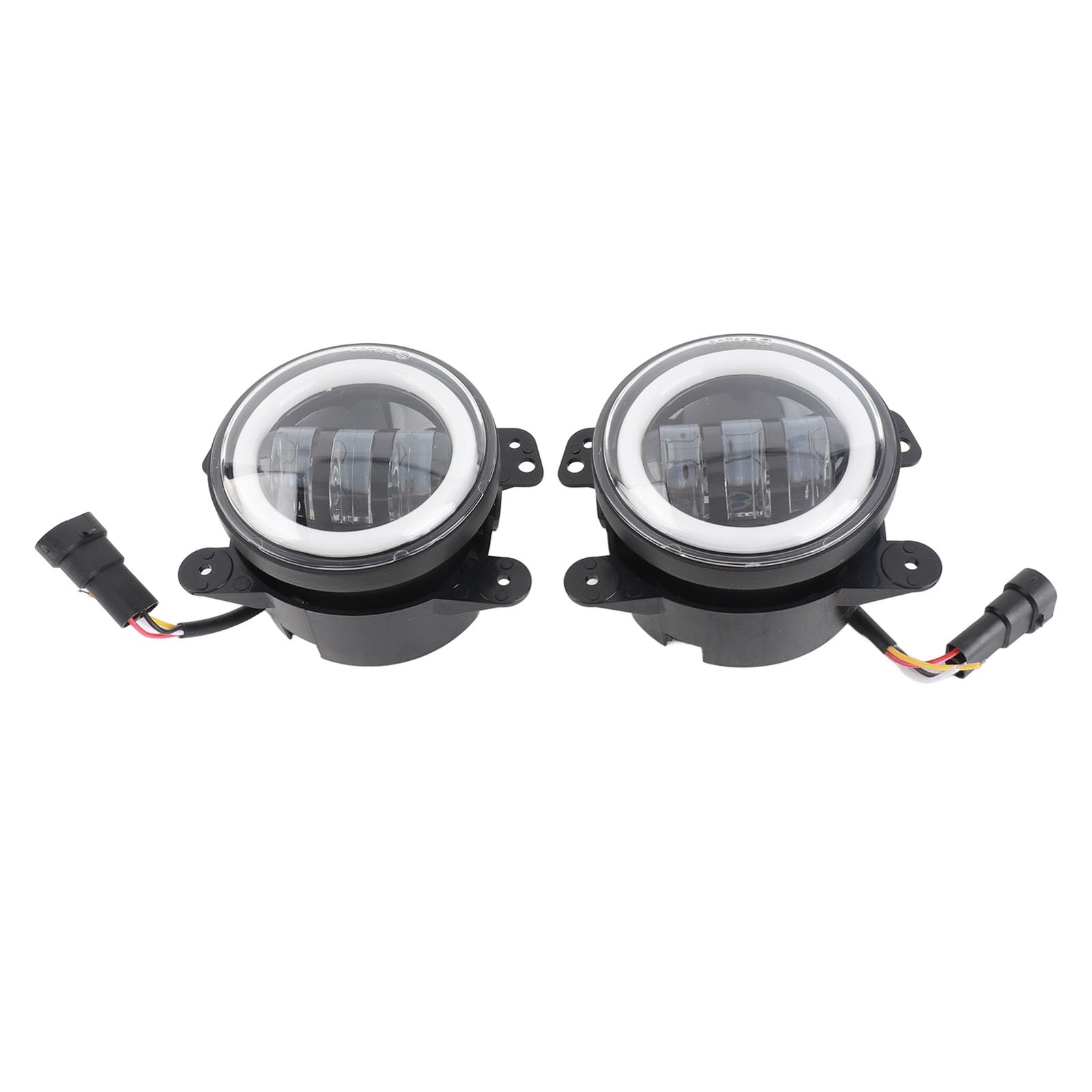Fendinebbia LED da 3,5 pollici universale per auto e moto, super luminoso, IP67, con staffe di montaggio, adatto a veicoli 12V/24V