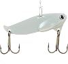 Jiggin Blade Hard Metal VIB Spoon Bait with VMC Clip-On Hooks | Durable Chip-Resistant Fishing Lure for Deep Water Bass Fishing