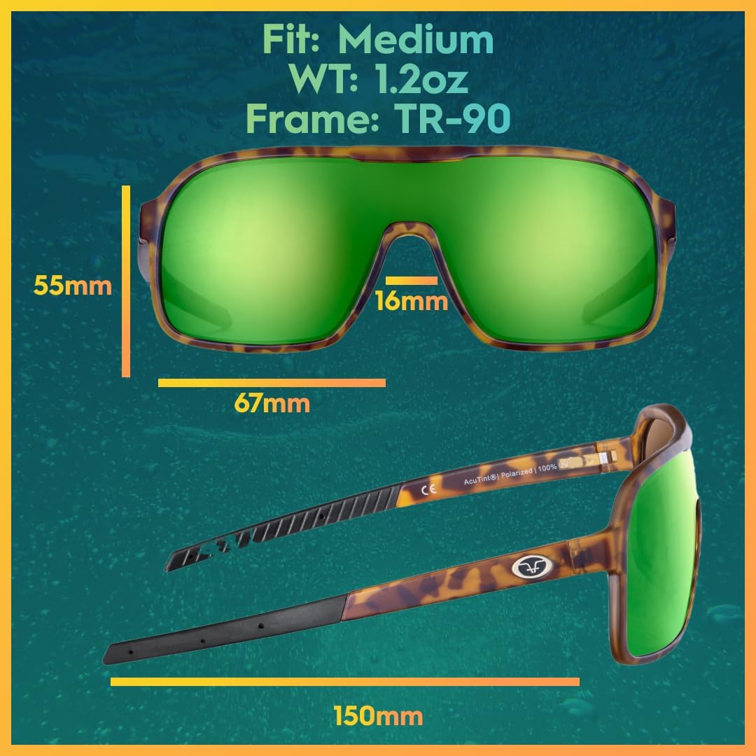 Flying Fisherman Sounder Polarized Sunglasses | 100% UV Protection, Perfect for Fishing, Boating & Outdoor Sports