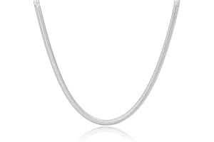 Cuban Link Chain for Men Women Herringbone Necklace for Men Stainless Steel...