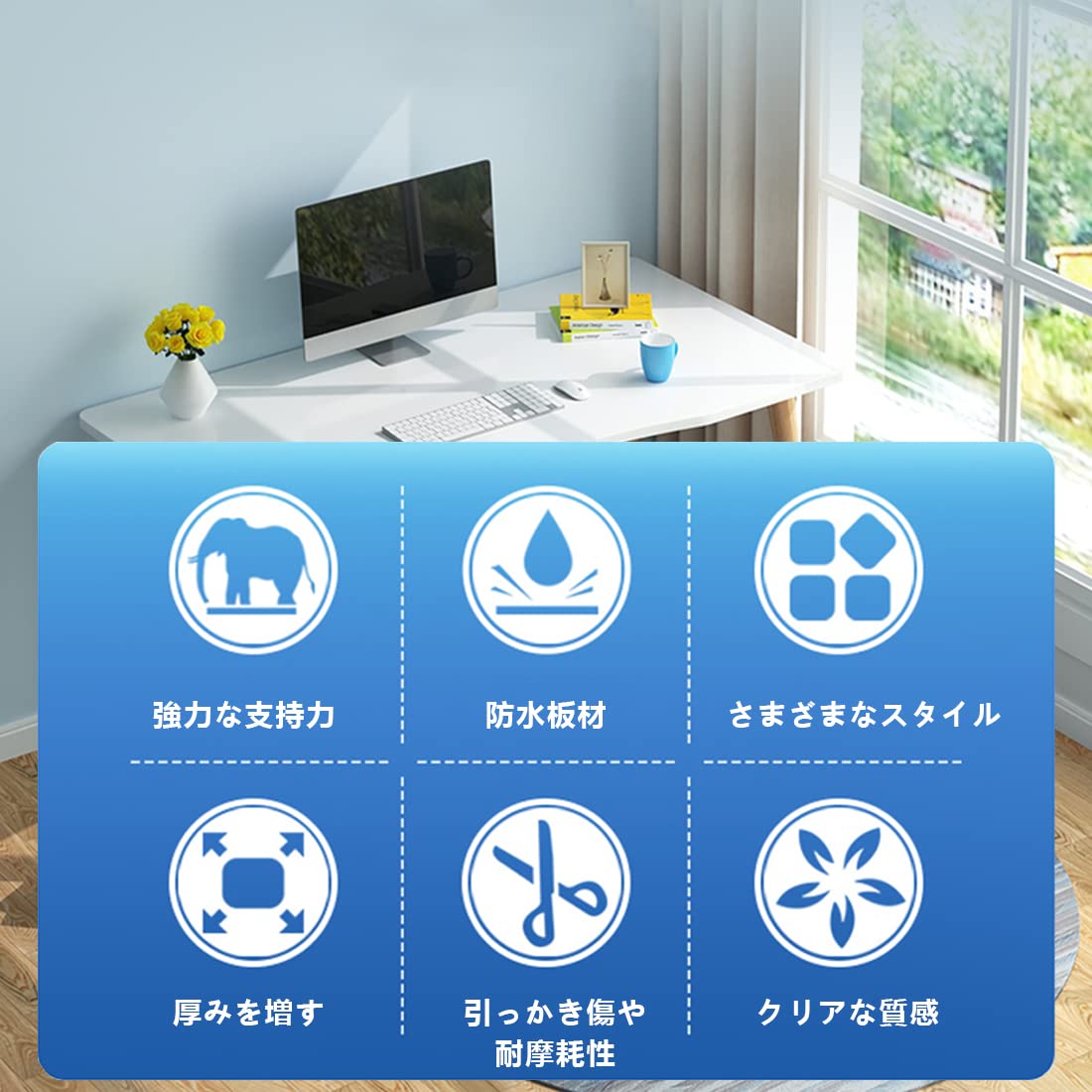デスク 机 PCデスク パソコンデスク 作業台 在宅ワーク リモートワーク Amazon.co.jp: デスク パソコンデスク 机 勉強机 木製 PCデスク