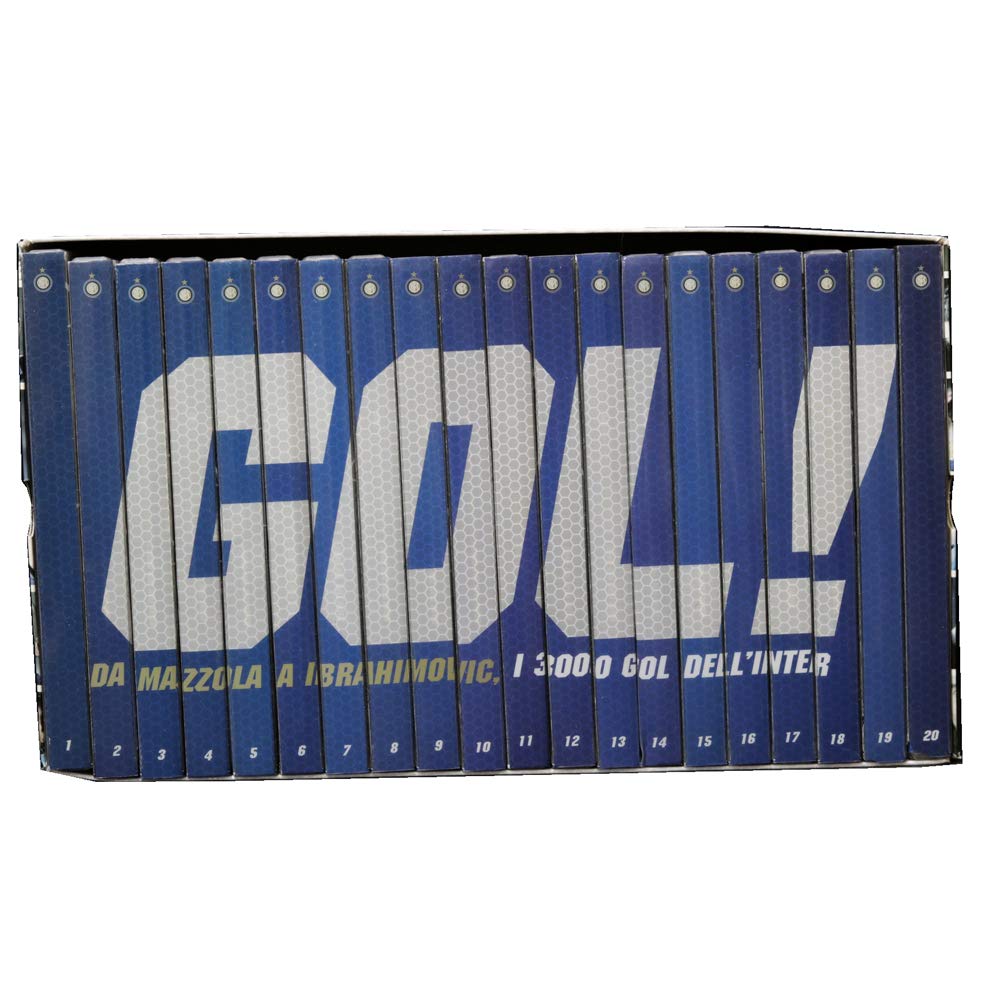 Gol! - da Mazzola a Ibrahimovic - I 3000 gol dell'Inter - Collezione completa 20 DVD