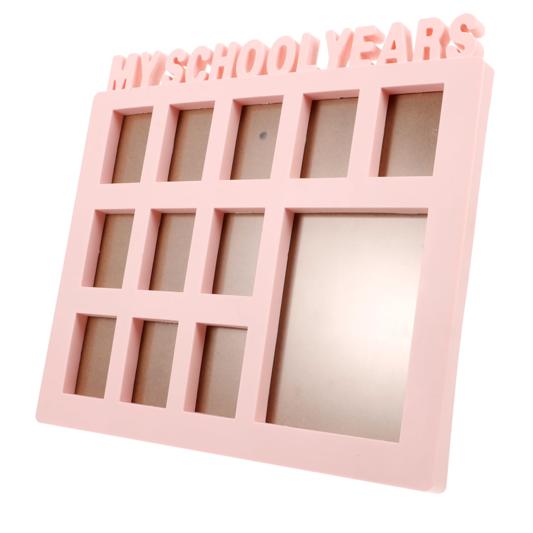 HOOTNEE Chic School Year Photo Holder Boys and Girls Baby Present Years Picture Frame Picture Frame for Graduate Keepsake