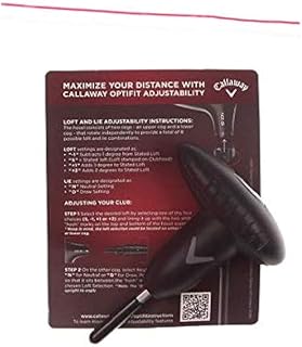 Callaway Optifit Adjustability Generic Wrench W/Instructional Manual