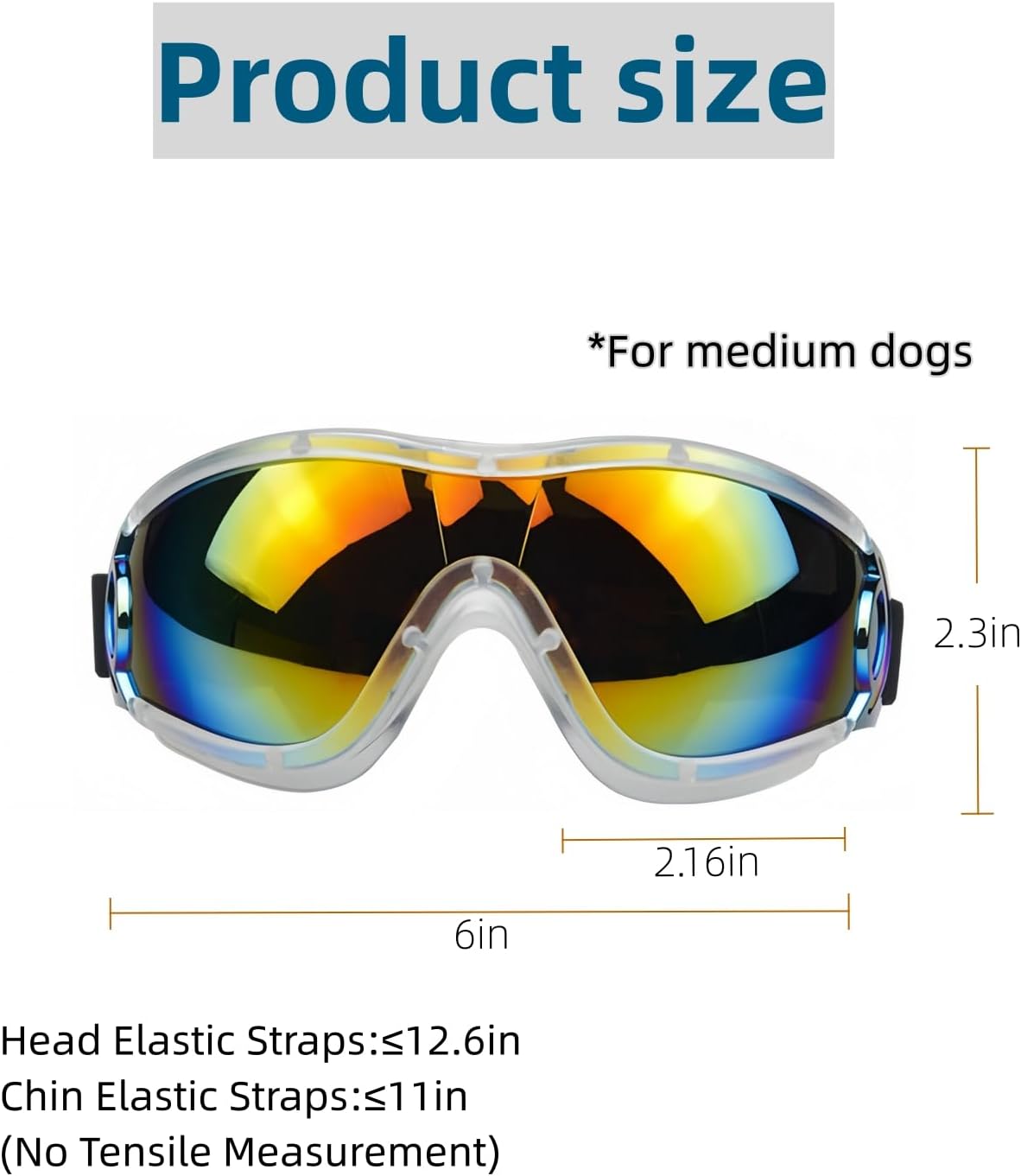 Dog Soft Cute Sunglasses,Pet Goggles,Flexible Frame,Wind Proof,Dust Proof,Eye Protection,with Adjustable Straps,Small & Medium Dogs for Outdoor Cycling,Ski,Motorcycle SP3003 (Pink/Red)