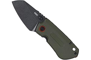 CRKT Pilar Folding Pocket Knife, Small EDC Knife with 3.25" Drop Point...