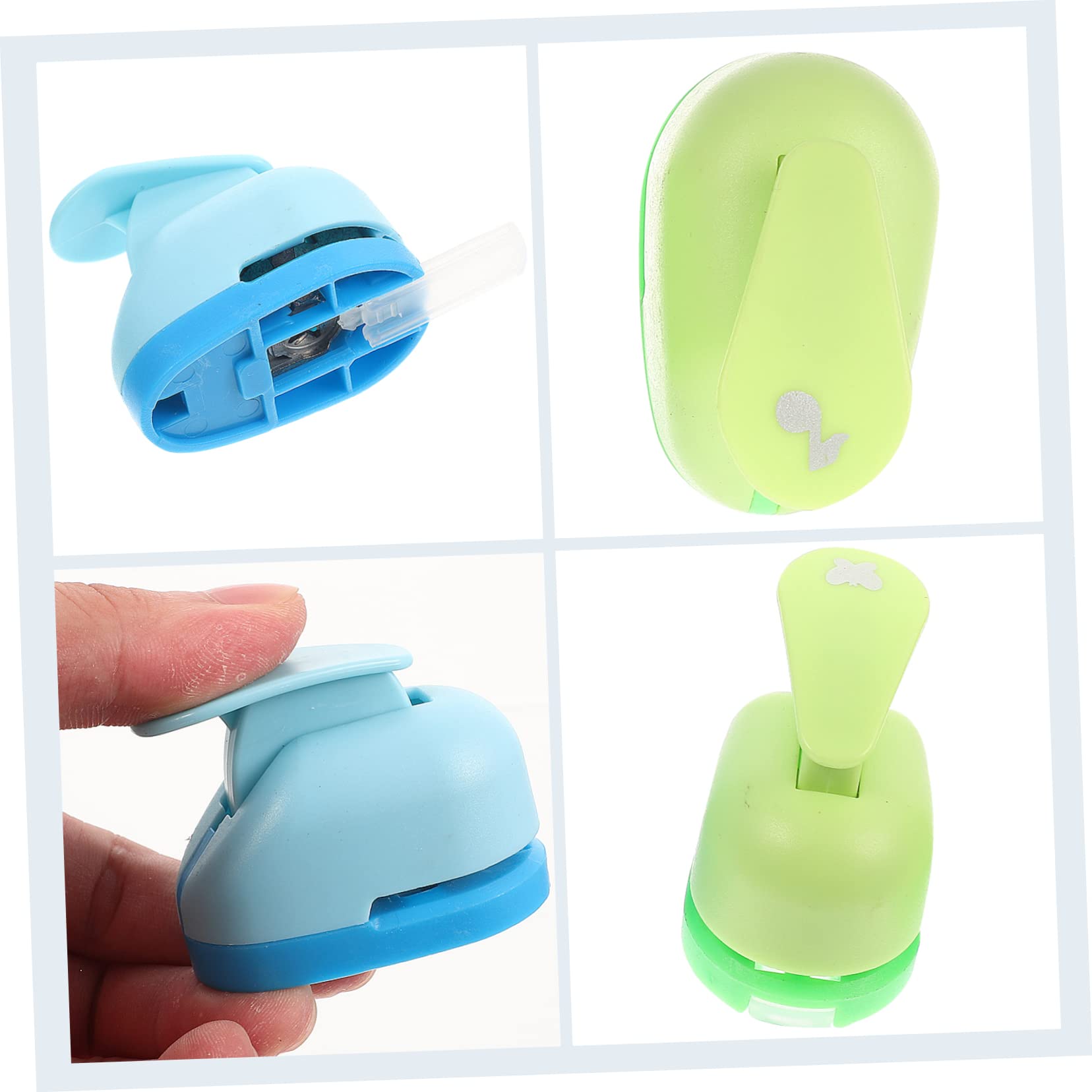 STOBOK 8piezas Perforadoras Para Manualidades Divertidas Para Troqueladoras De Diseño Aleatorio Manzana y Nota Musical