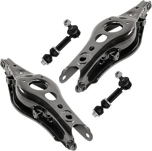 Miniatura 65 de Detroit Axle - Kit de brazos de control frontal RWD para Chrysler 300 Dodge Challenger Charger Magnum, 2 brazos de control superiores 2 rótulas