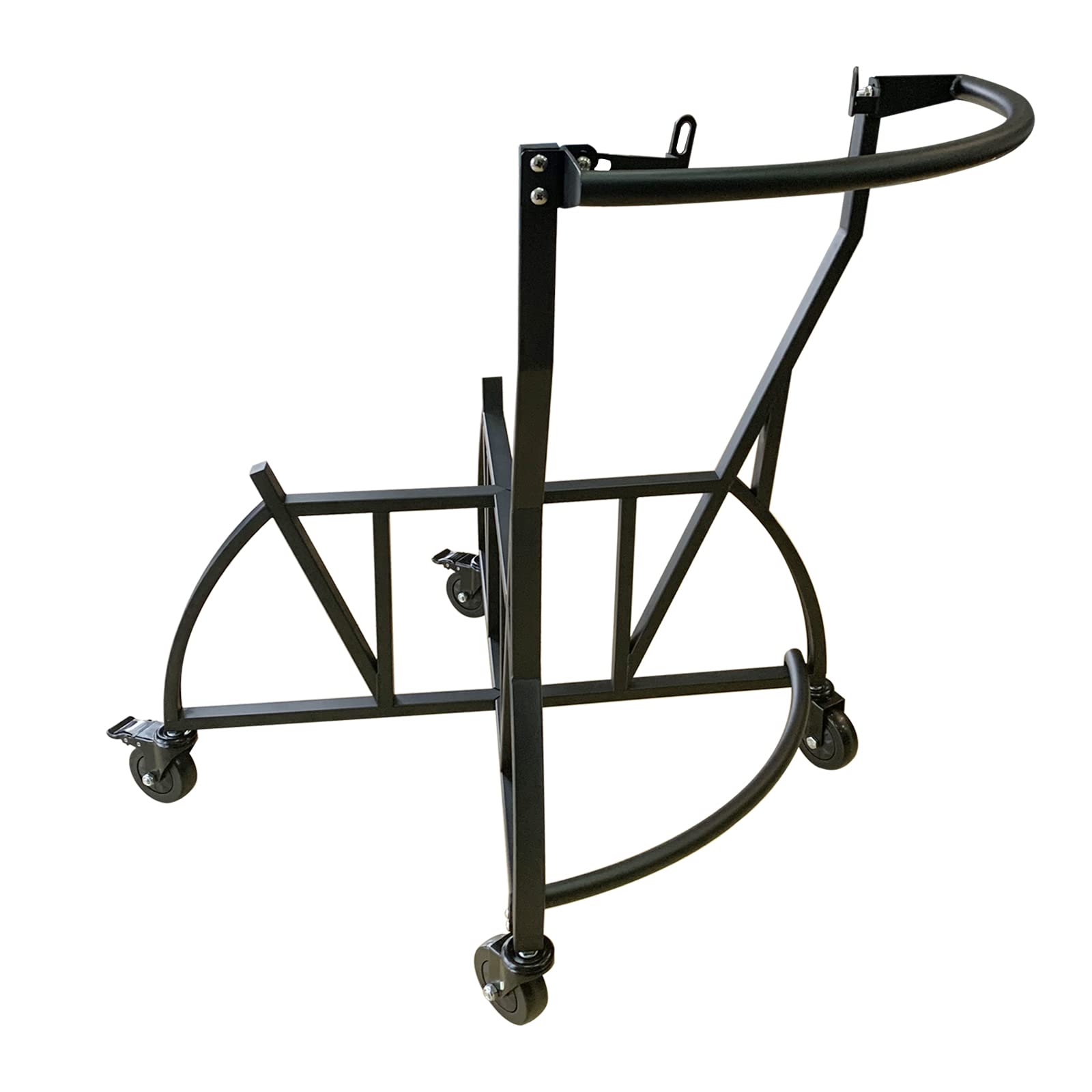 Buy KAMaster Rolling Cart with Handle and Foot Putter for Kamado Grill