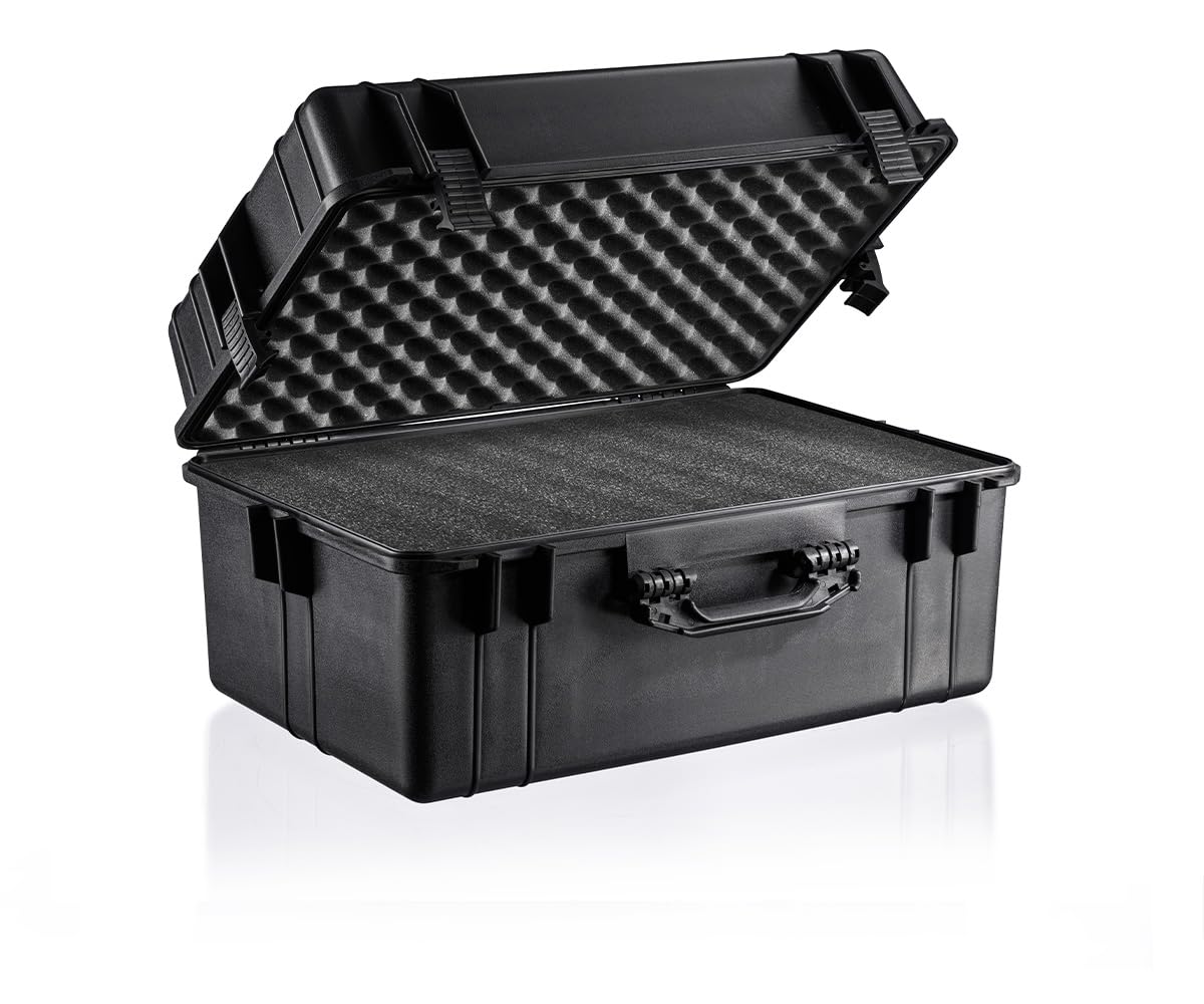 Apollo 5026 - Custodia protettiva in plastica resistente con schiuma multistrato, antiurto, design sottile, antigraffio e leggera, interno personalizzabile