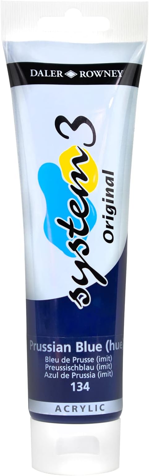 Daler Rowney SYS3 ORIG 150ML PRSSN BLUE HUE