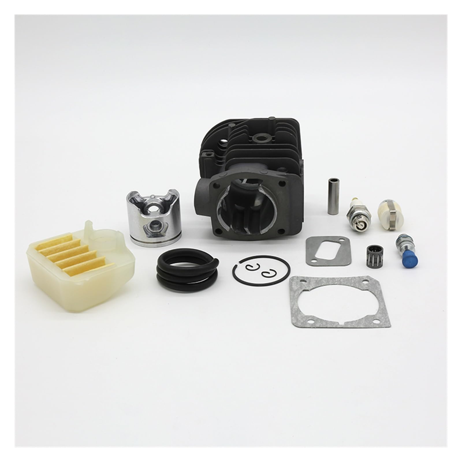 Kit de juntas de filtro de aire de cojinete de pistón de cilindro de 44mm for H 353 350 346 346XP 351 piezas de repuesto de motosierras de gasolina