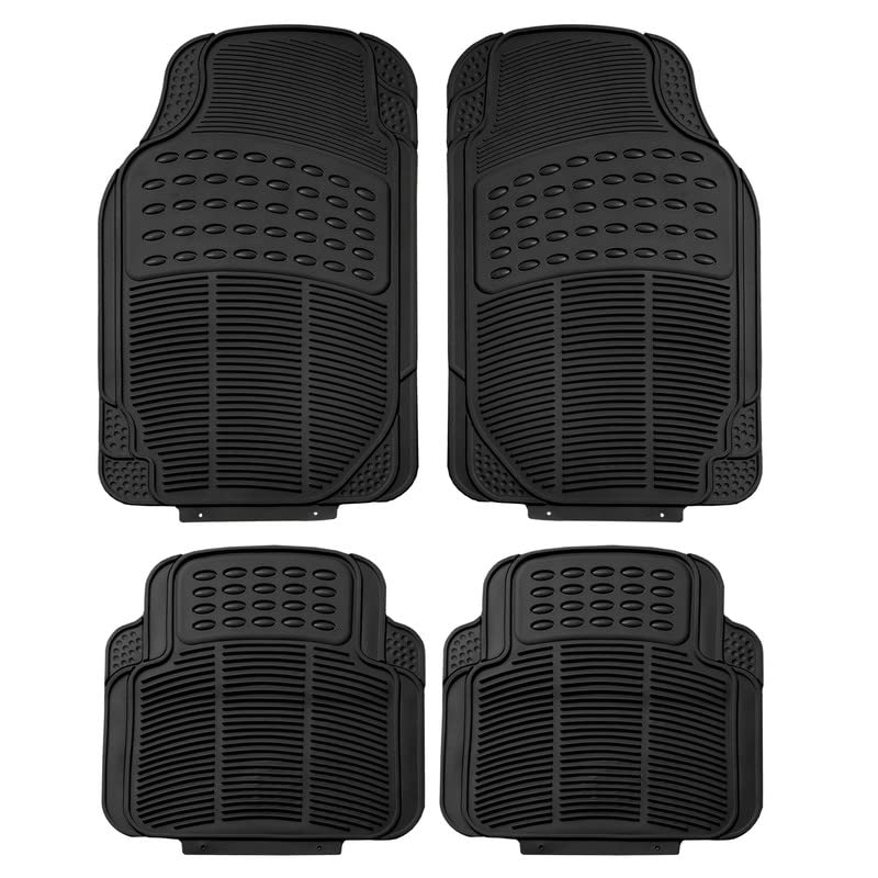 Photo 1 of Car Floor Mats for Rubber 4pc Set Tactical Fit Heavy Duty for Audi A3 Quattro Anti-Slip, Easy Clean, Easy Installation, Heavy Duty, Waterproof