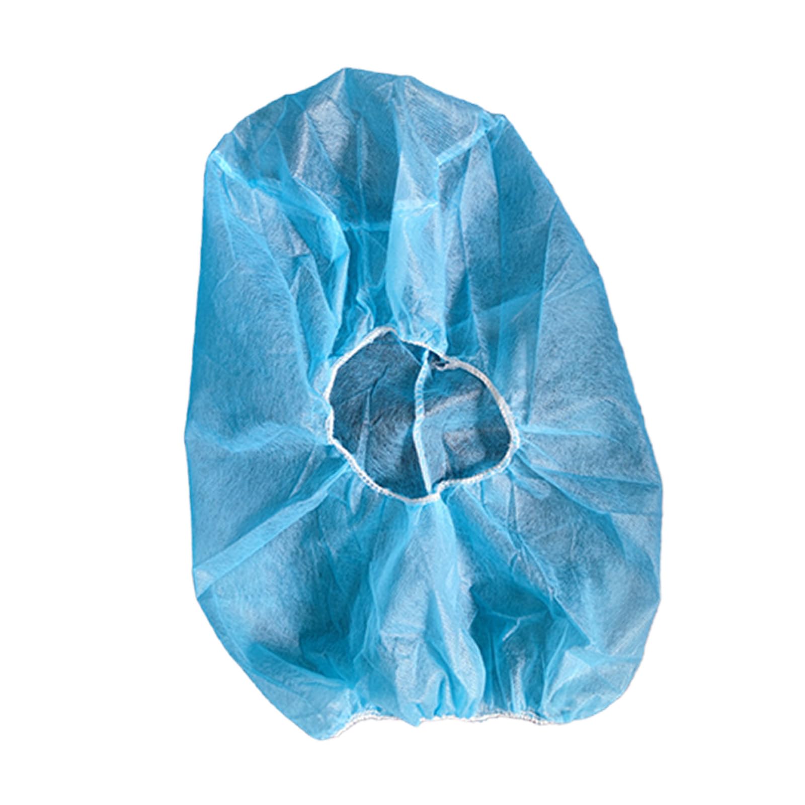Lot de 100 capuchons de protection intégrale en non-tissé pour soins de