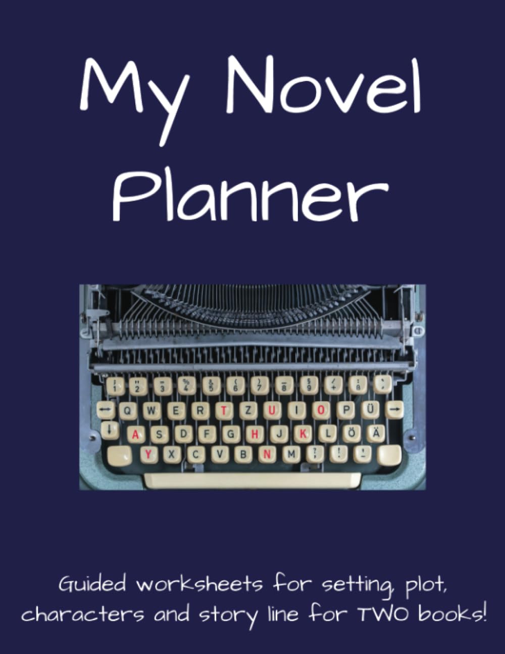 My Novel Planner: Guided worksheets for setting, plot, characters and story line for TWO books!