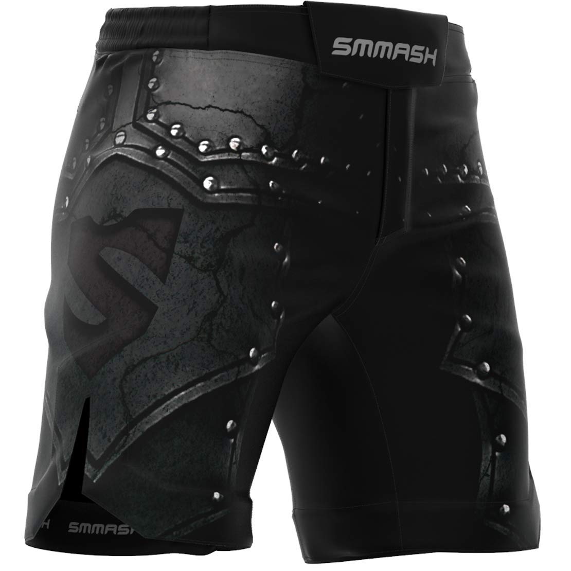 SMMASH Pantalones Cortos Hombre para Artes Marciales Kickboxing Boxeo Muay Thai Deportivos De Combate Choker