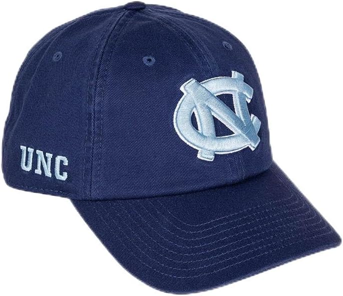 Desert Cactus University of North Carolina Baseball Hat UNC Chapel Hill Tar Heels Brimmed Embroidered Hats Adult (Style ABC)