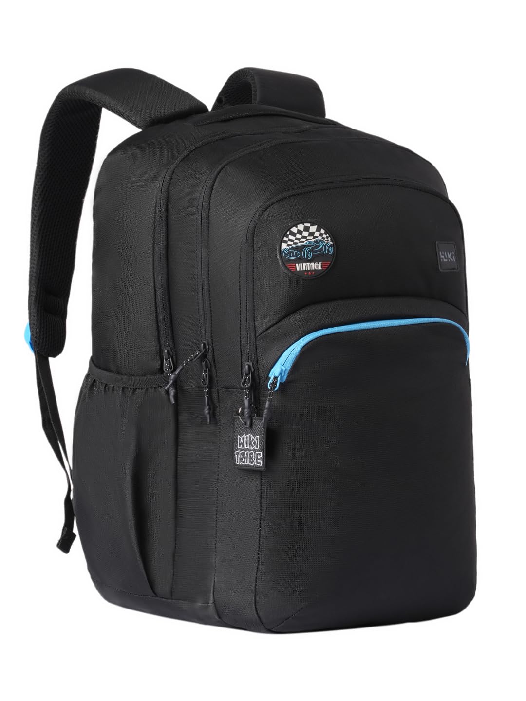 wildcraft Wiki Nova 40 Backpack For Boys & Girls | 40 Ltr with Laptop Sleeve, DIY Kit, and Three Compartments with Padded Shoulders |Best for Books,Stationery,Lunch Box & Essentials - Black-picture-45