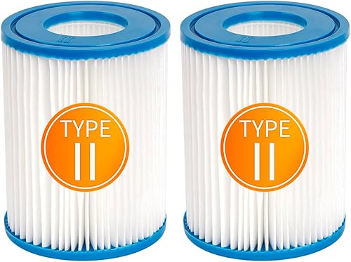 Miniatura 1 de Cartucho de filtro de piscina para bomba de filtro tipo II 58094 para piscinas sobre el suelo, filtro de jacuzzis compatible con bomba de filtro de
