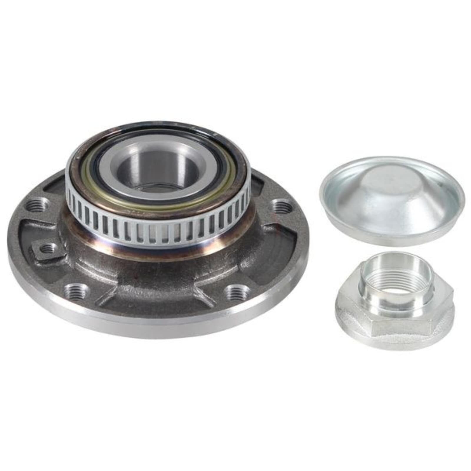 A.B.S. Juego de cojinete de rueda 200197 con cojinete rueda incorporado con anillo sensor ABS Compatible con BMW 3 Sedán E46 3 Touring E46 3 Coupé E46 3 Sedán E36 3 Cabrio E46