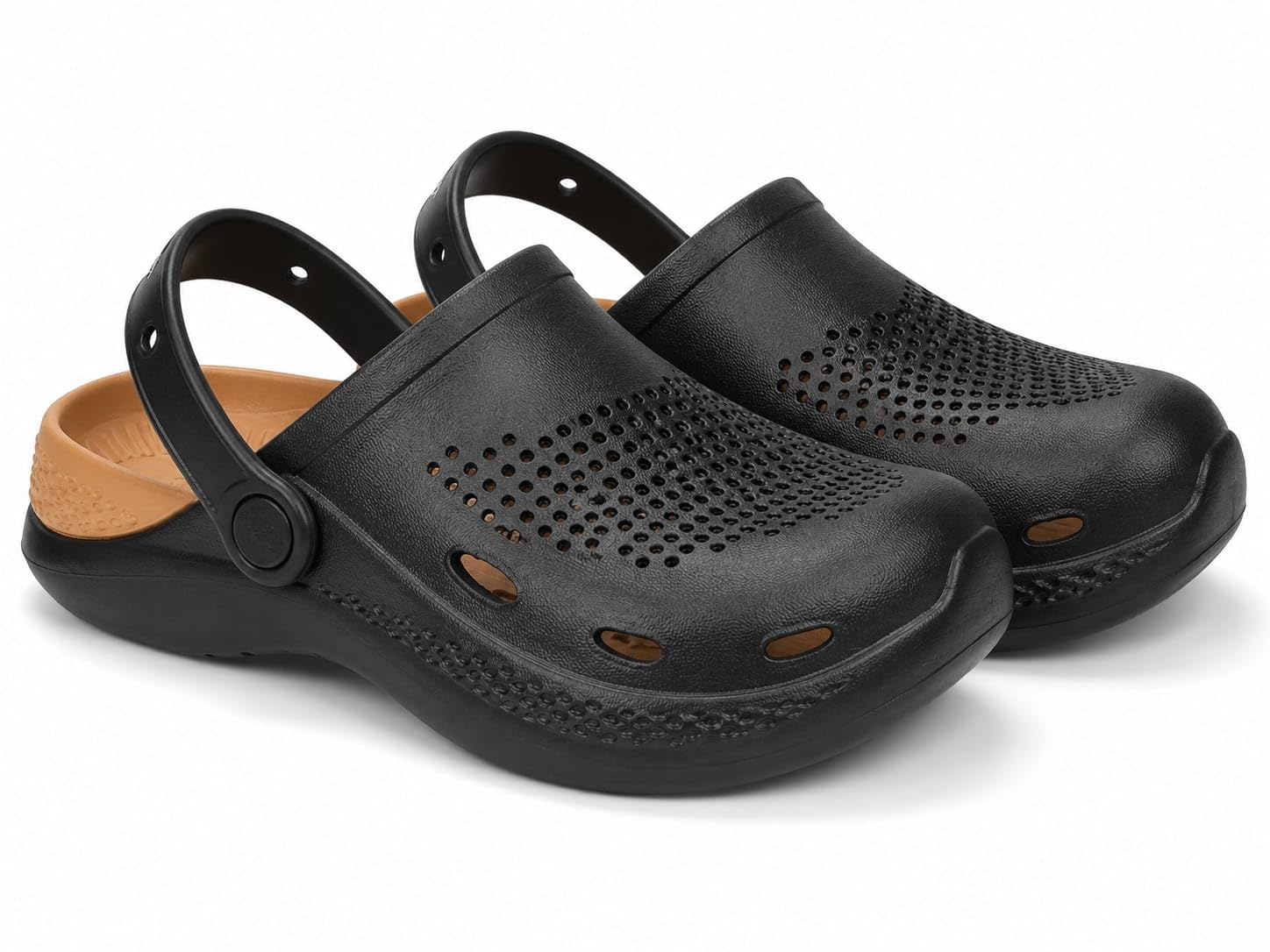 Men Boys Platform Clogs with Adjustable Back Strap-picture-14