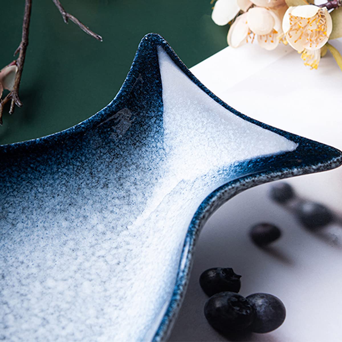 Talerze na obiad, ceramiczny talerz na jedzenie naczynie w kształcie ryby imprezowa taca na przekąski taca do przechowywania zastawa stołowa dla domu restauracja ślubna kolacja na przyjęcie urodzinowe