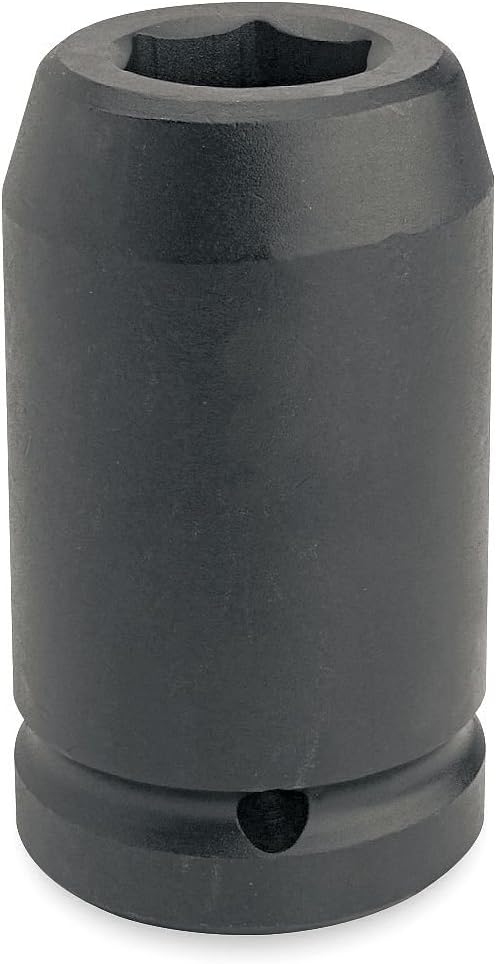 Impact Socket, 1 In Dr, 2 In, 6 pt