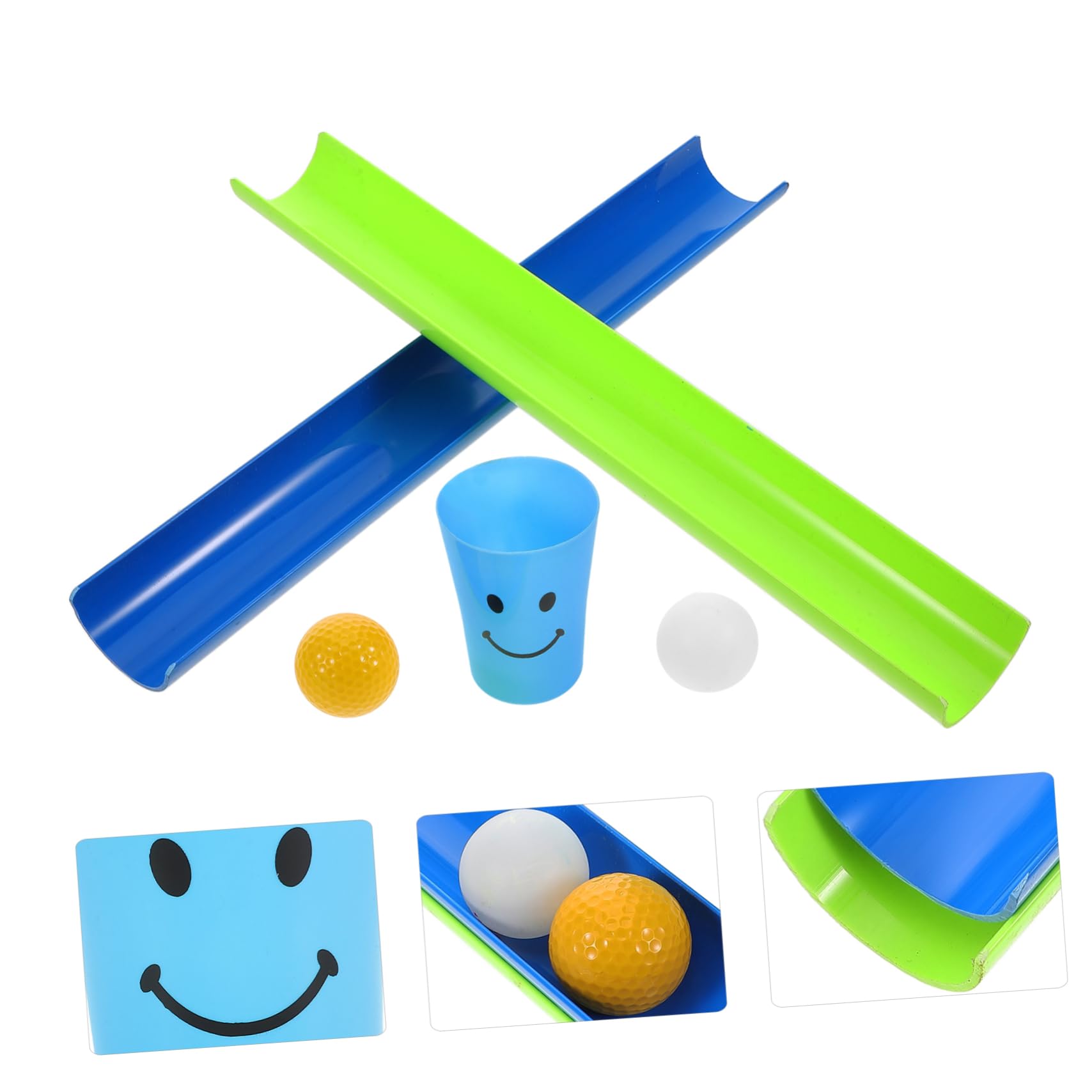 iplusmile Giochi di Stabilità in Plastica, Set 1, per Attività di Gruppo e Team Building, Resistente, per Field Day e Compleanni Stile Casuale