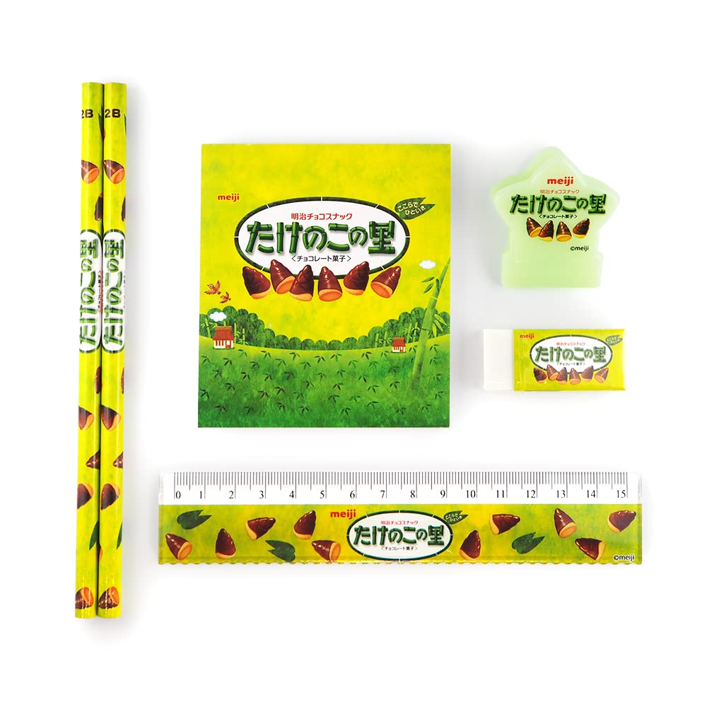 Amazon.co.jp: おやつ 文具ｷﾞﾌﾄｾｯﾄ たけのこの里 : 文房具・オフィス用品