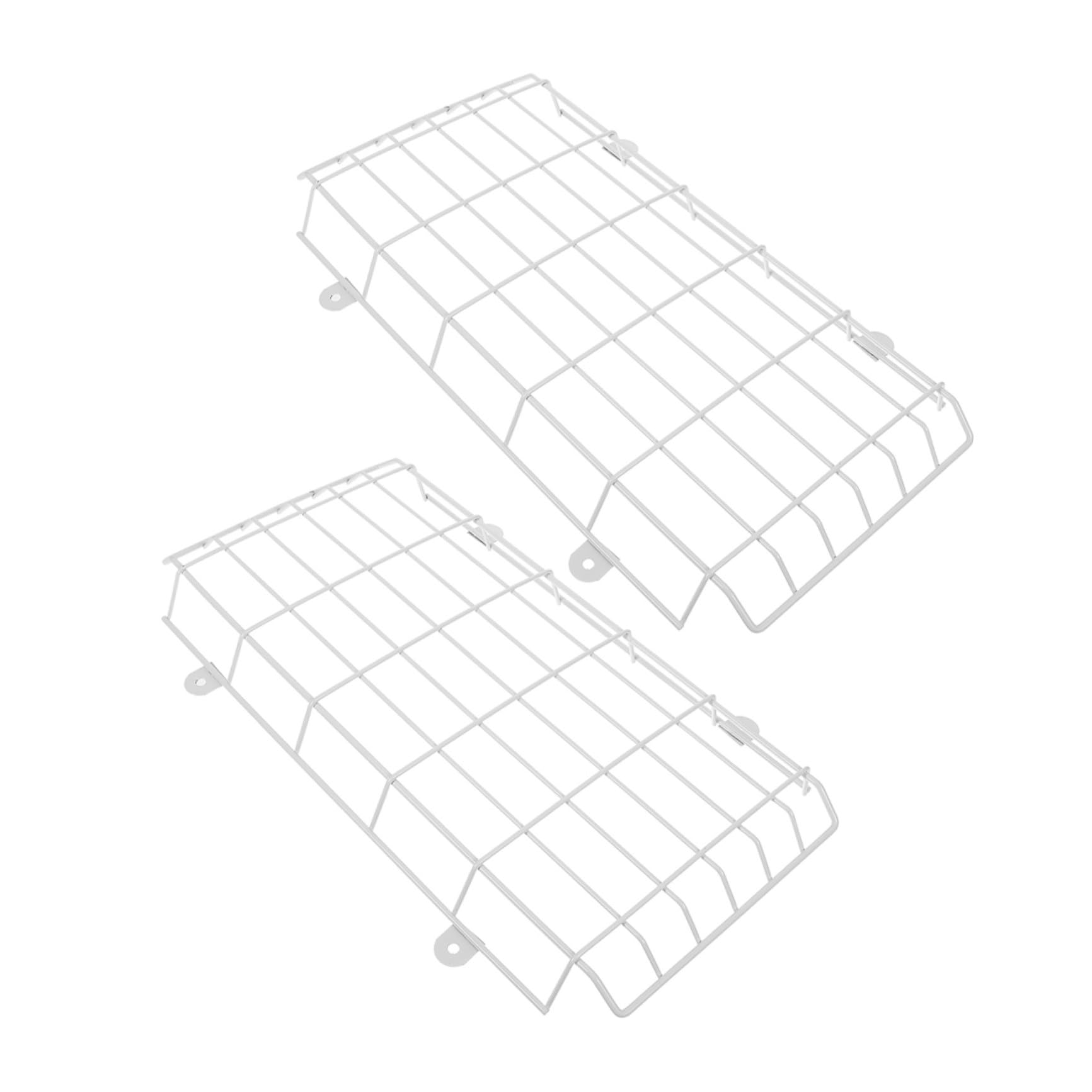 Housse metallique pour lumiere urgence contre chocs de signalisation de sortie