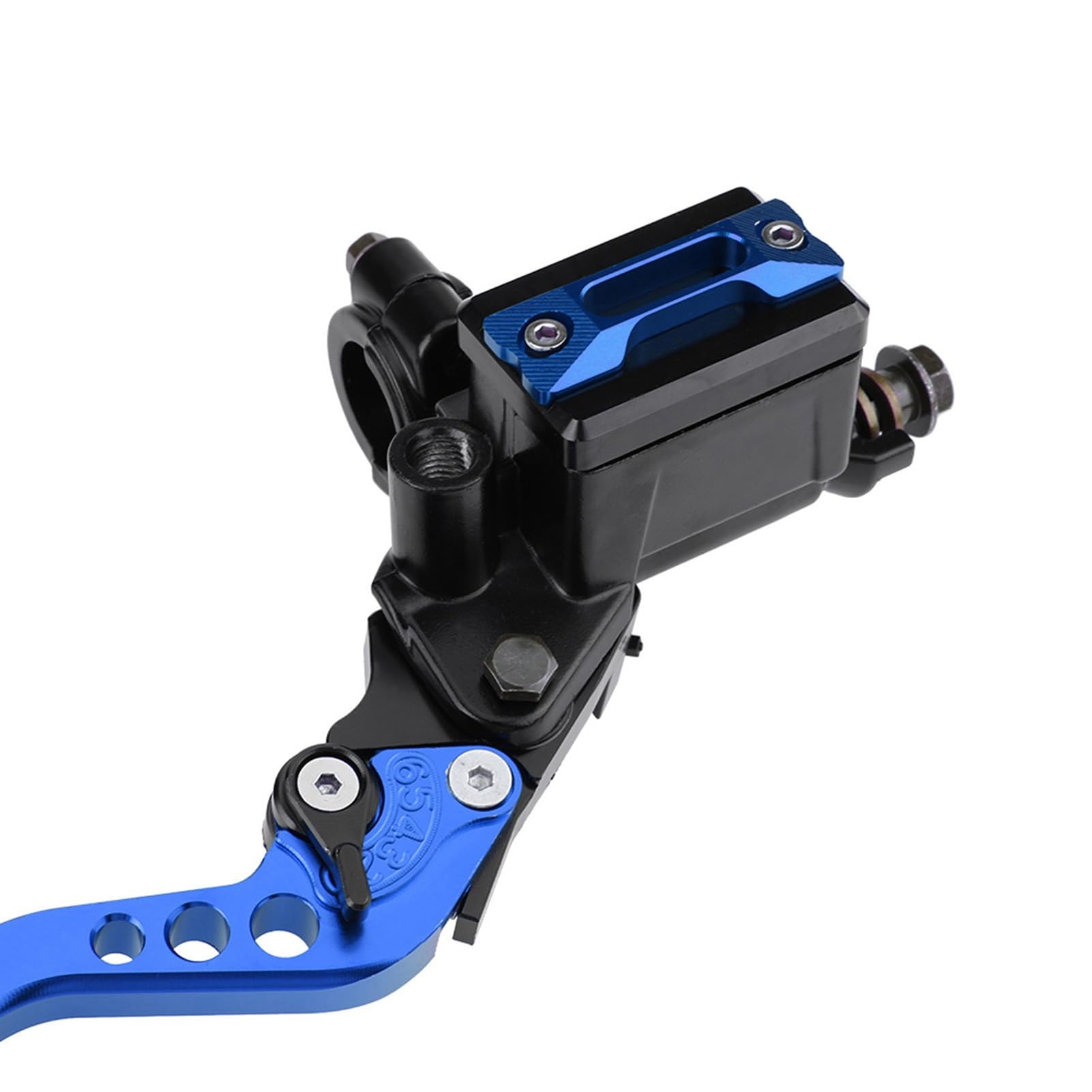 Leviers de réservoir de maître cylindre d'embrayage de frein de moto 1 paire 7/8 Inch(22mm) universel pour accessoire de voiture(Bleu) , Freins , Tambours de frein et accessoires