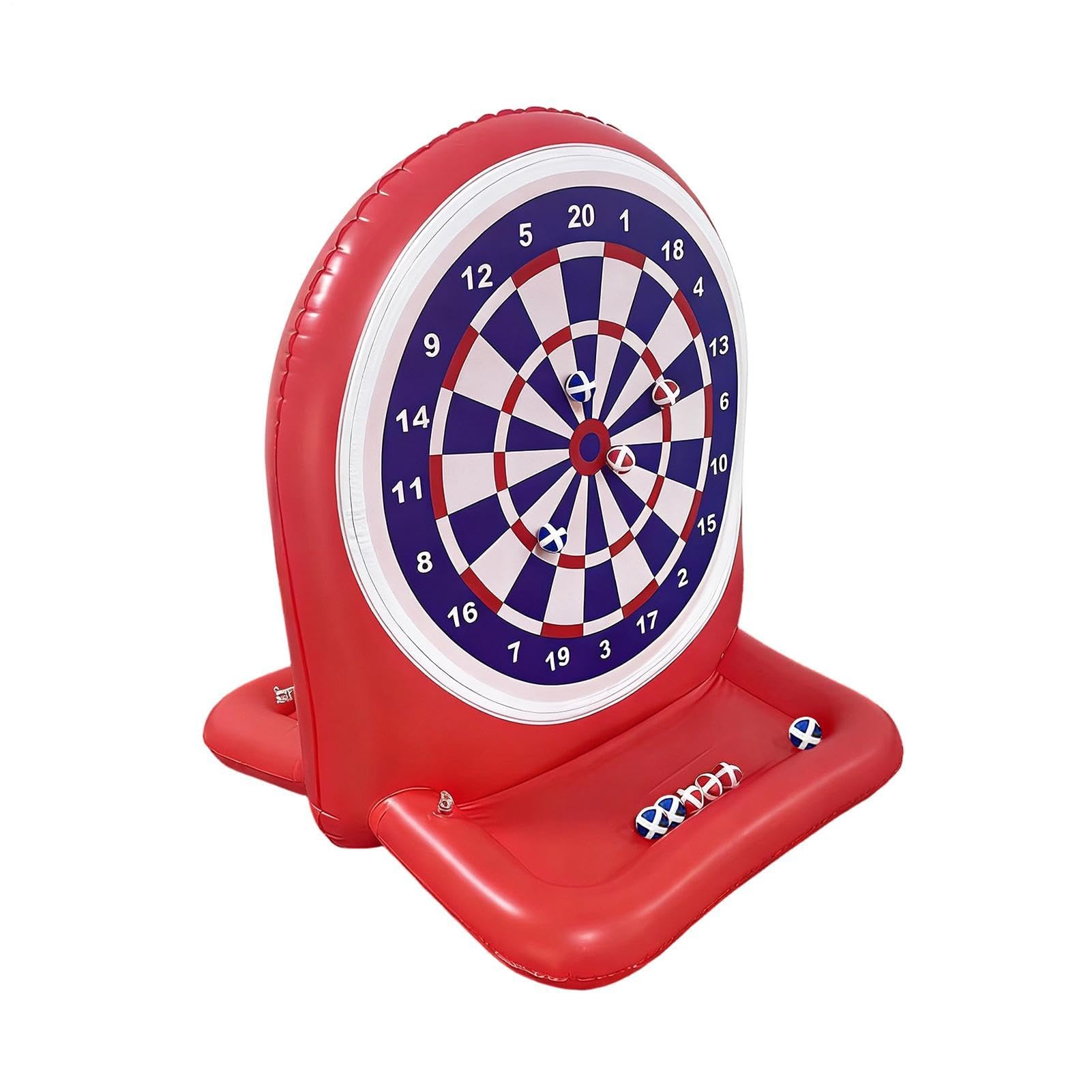 Outdoor Swimming Float, Interaktywna gra docelowa, 61 cm, wszechstronność z punktami, sprzęt podróżny, letni design z wielokolorowym wykończeniem, akcesoria imprezowe dla rodziny