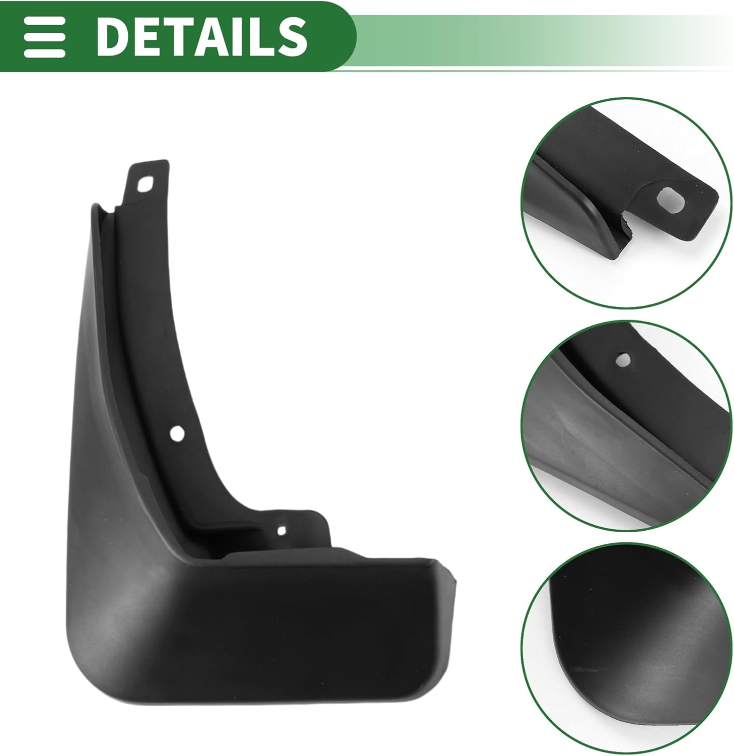 Motoforti Mud Flaps Splash Guards Mud Guards for Chevrolet Cruze(Hatchback) 2017-2019 W/Mount Accessories
