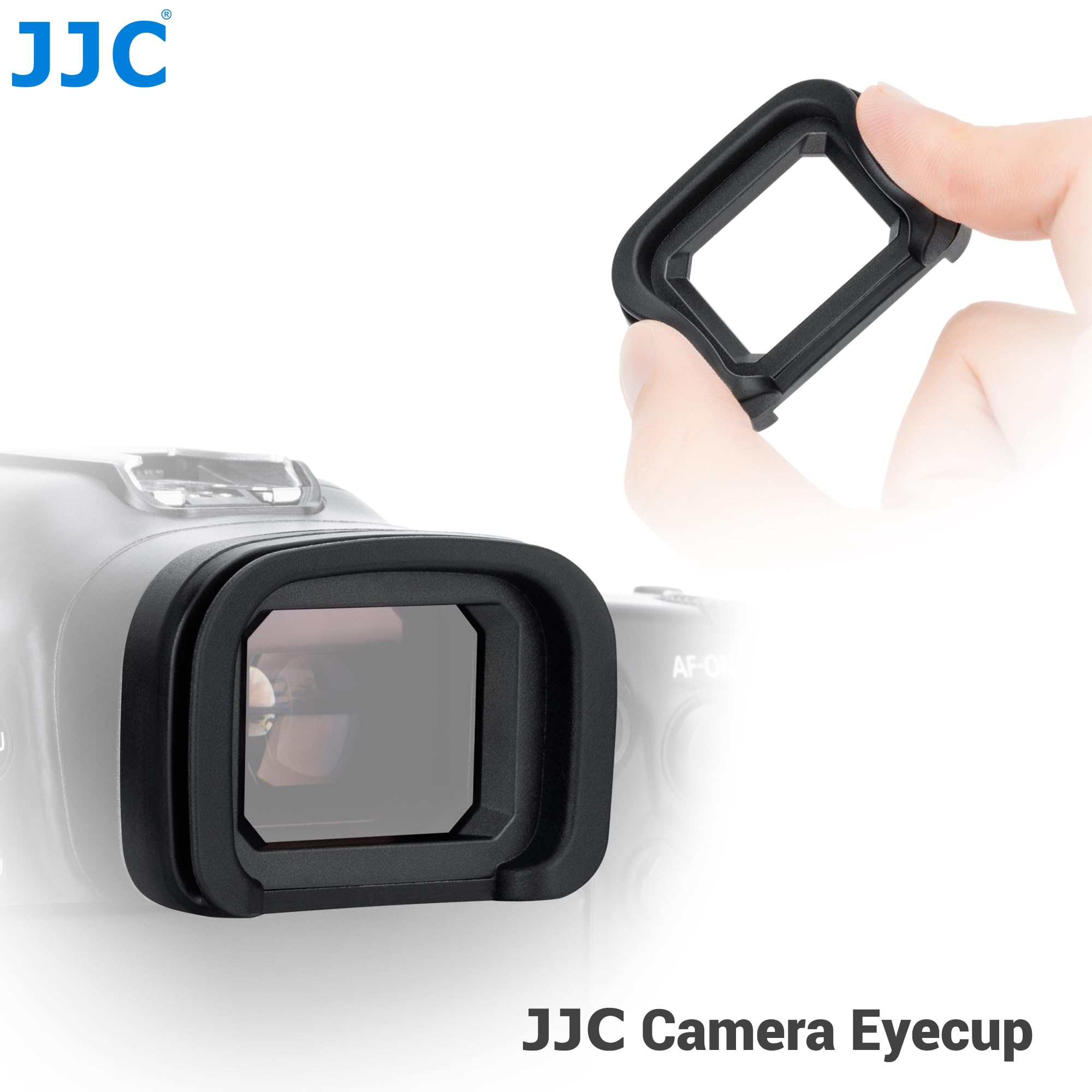 JJC Ocular de silicona suave para Canon EOS R3, sustituye al original Canon ER-h