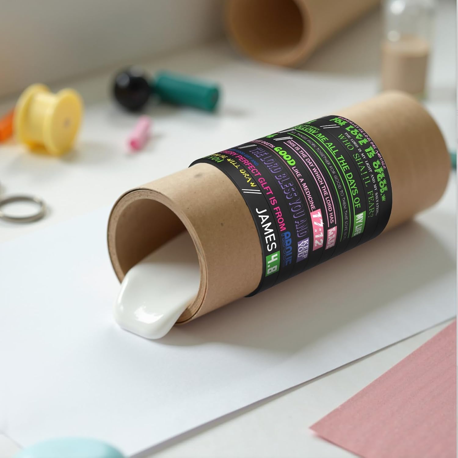 15Pcs/30Pcs Bible Verse Silicone Bracelets-Inspirational Christian Rubber Bracelets for Men, Women,and Teens-Motivational Scripture Wristbands in Assorted Colors-Perfect Religious Gifts