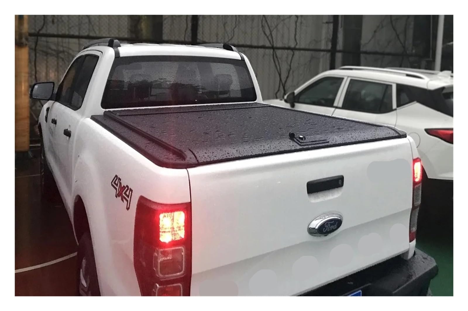 Cubiertas retráctiles for caja de camioneta, de aluminio rígido, Compatible con Ford Ranger T6 T7 T8 Raptor Maverick F150.