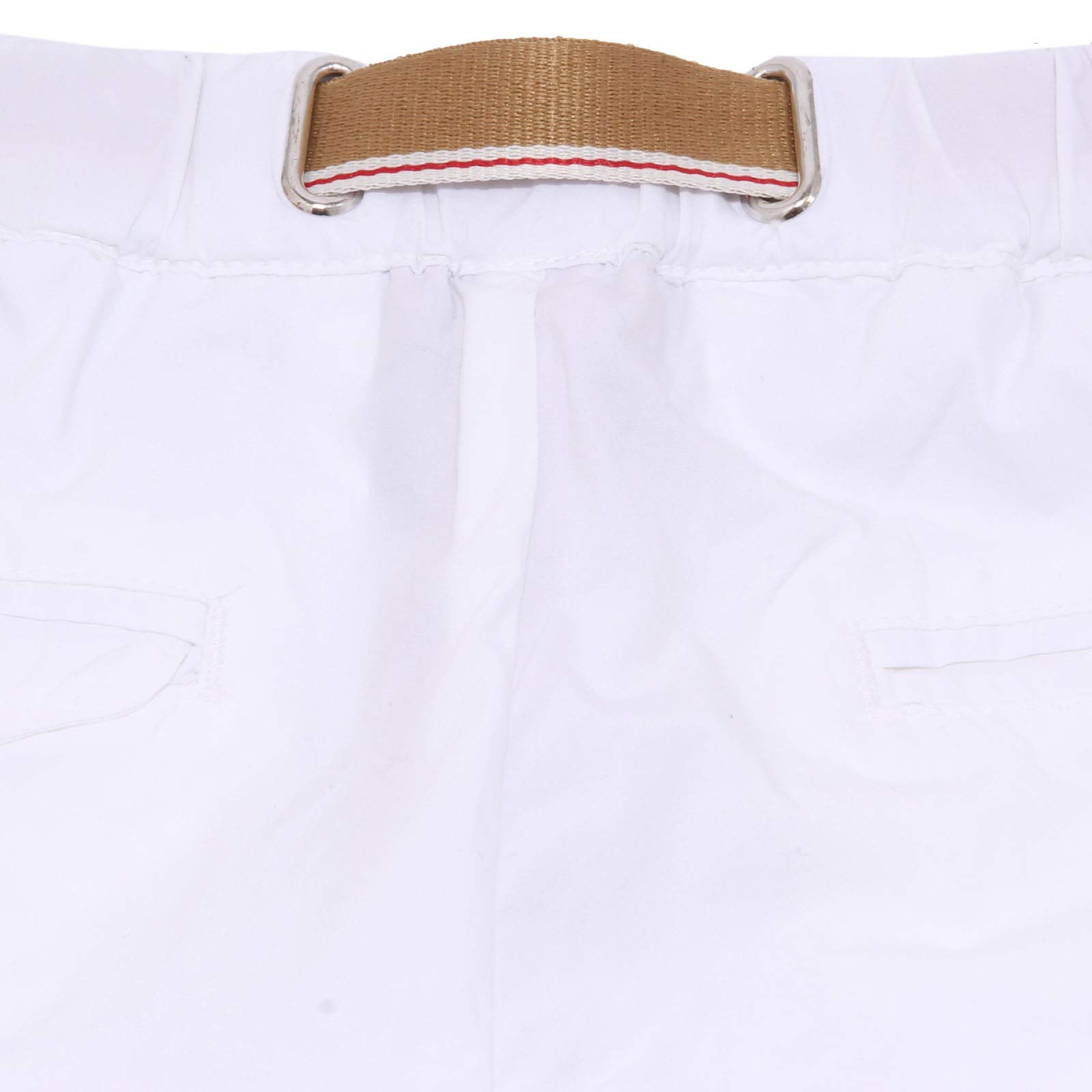 WHITE SAND 5382AB Bermuda Bimbo Boy Vintage White Shorts Kid