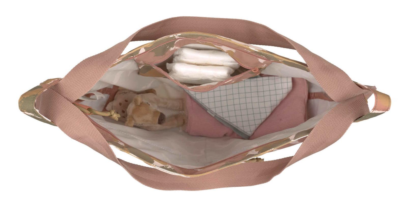 LÄSSIG Torba do wózka dziecięcego dla niemowląt, torba do wózka dziecięcego, plecak/casualowa torba do przewijania Buggy Bag Tinted Spots