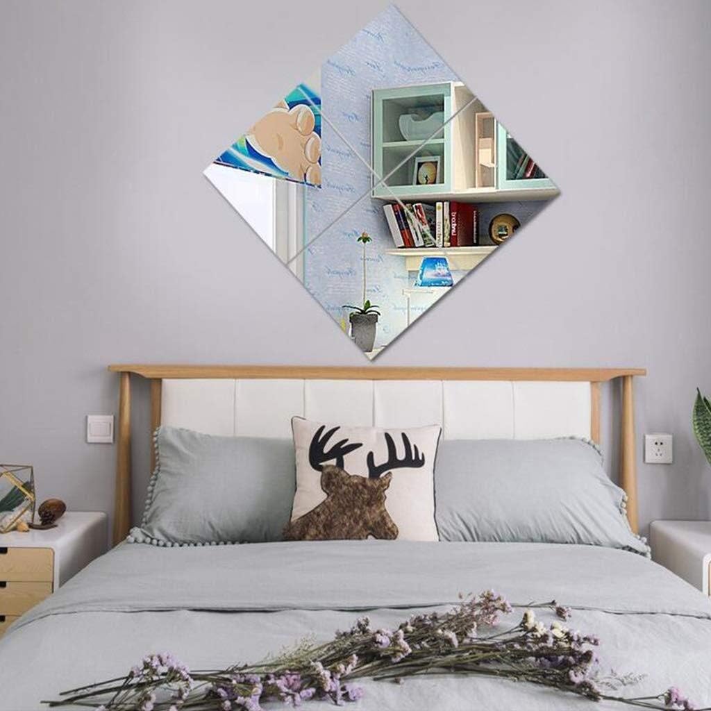 Wall Mounted Mirror Floor Mirror eless Classic Simple Style Full Length Mirror Dressing Mirror AN1017 914 (Size : 22cm×22cm)
