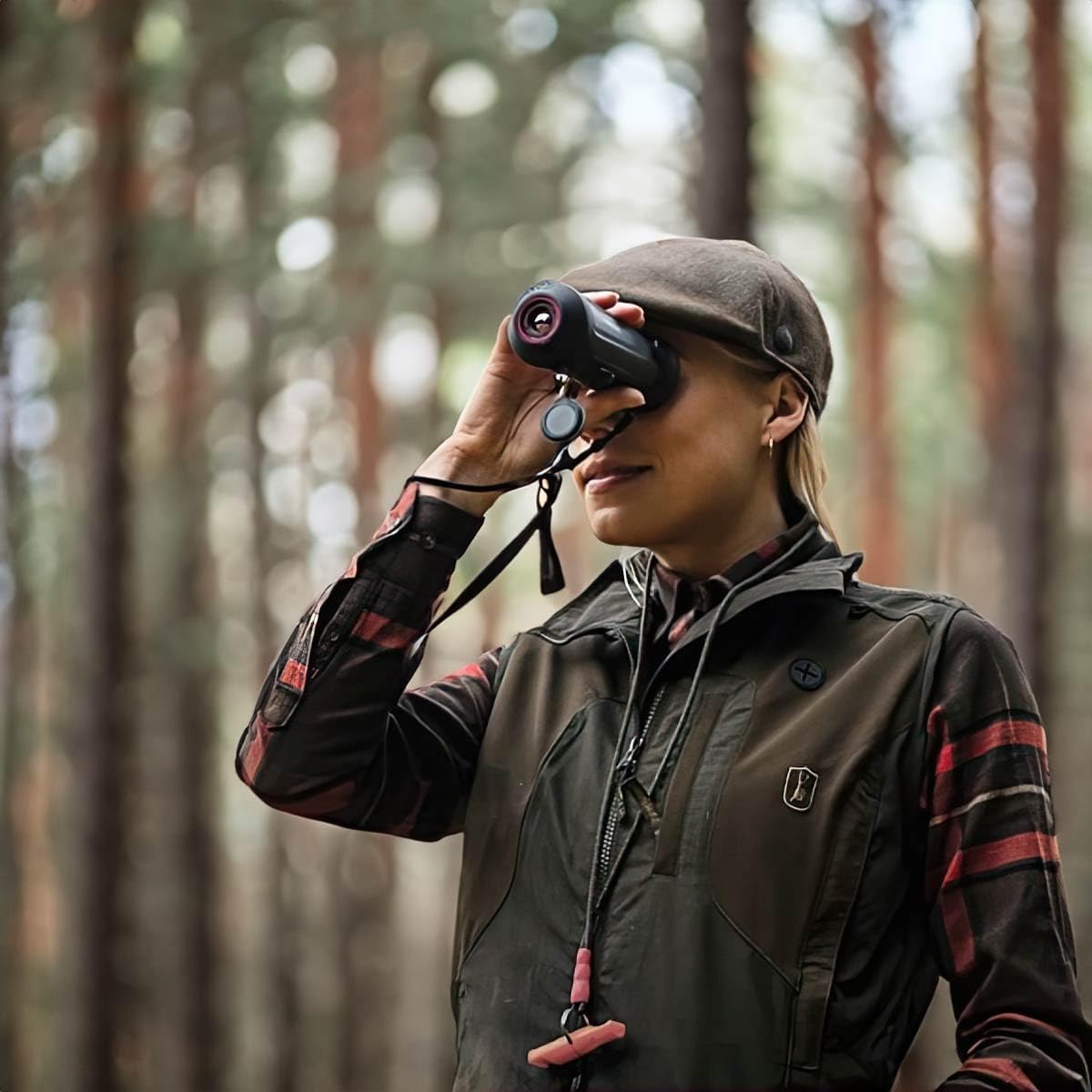 HIKMICRO Lynx S LE15S Caméra d'imagerie Thermique Portable avec écran OLED, Observation et Mesure de Distance, mémoire intégrée de 8 Go, Hotspot Wi-FI