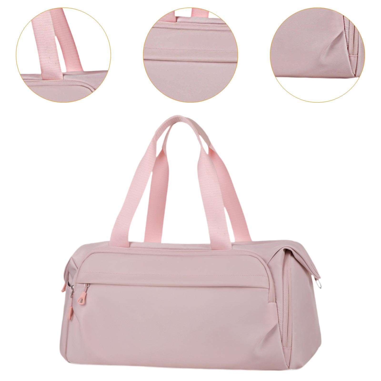 Bolsa de Gimnasio Deportiva con Compartimento para Zapatos Y Bolsillo Impermeable. Bolsa de Deporte Ligera Y Práctica para Gimnasio, Entrenami