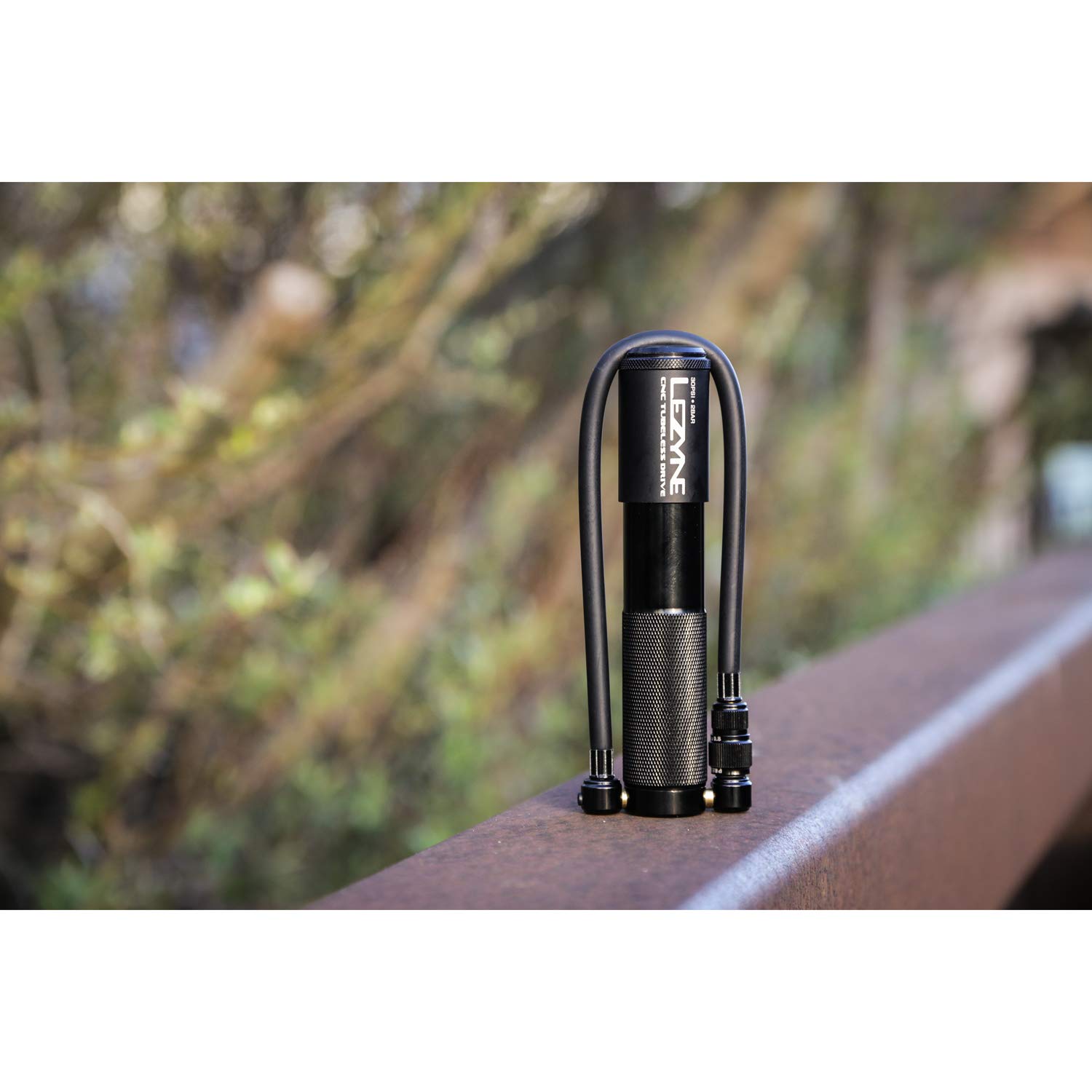 Lezyne Mini Pompe à air sans tubeless Drive - Unisexe - pour Adulte - Noir - 17,3 cm