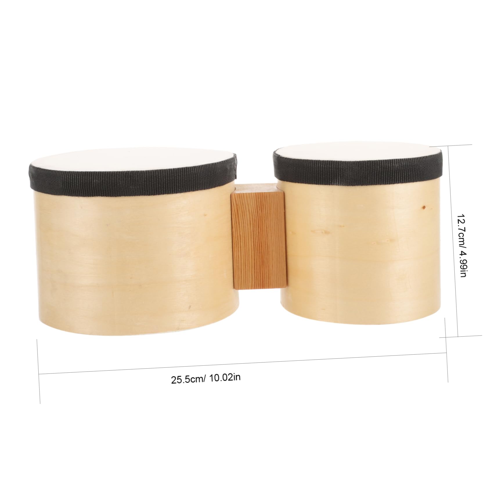 VANZACK Drum for Adults Percussion Instruments for Beginners Dance Classes Easy to Play with Drum Sticks Fine Polishing for Safe Use