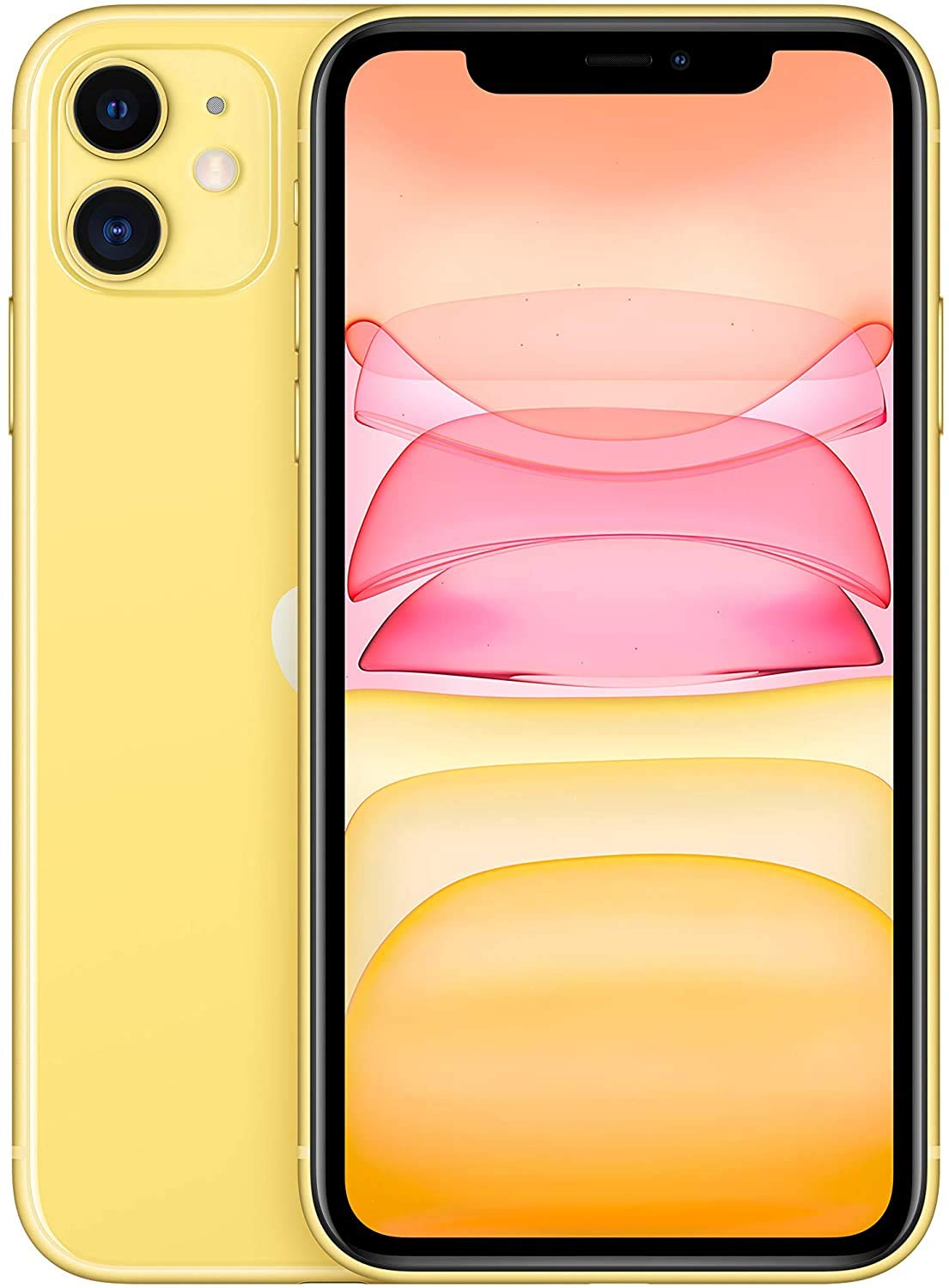 Apple iPhone 11, 128Go, Jaune (Reconditionné)
