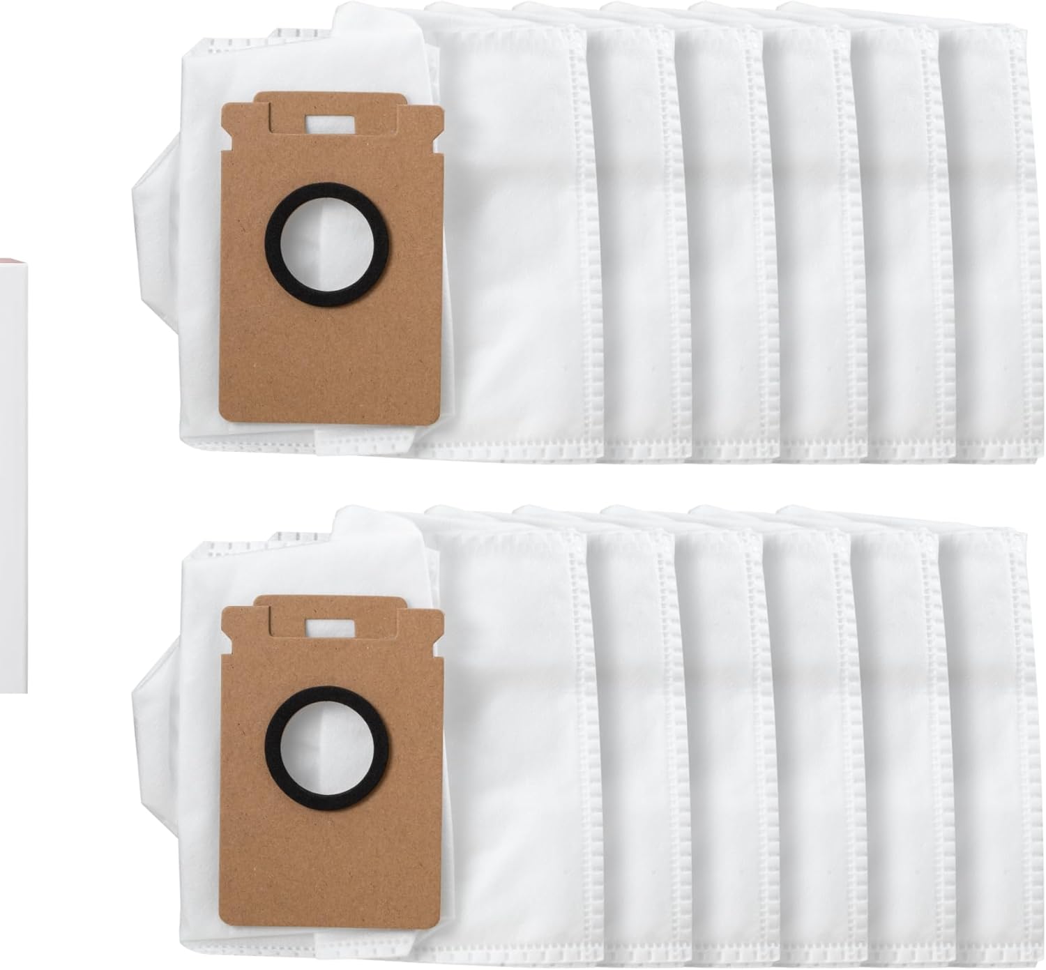 roborock 12 Packs Disposable Dust Bags for H60 Hub Ultra and H60 Hub Pro Cordless Vacuum Cleaner with Auto-Empty Dock, Stick Vacuum Cleaner for Home and Pet Hair, Anti-Tangle Brush, LED Dust Detection