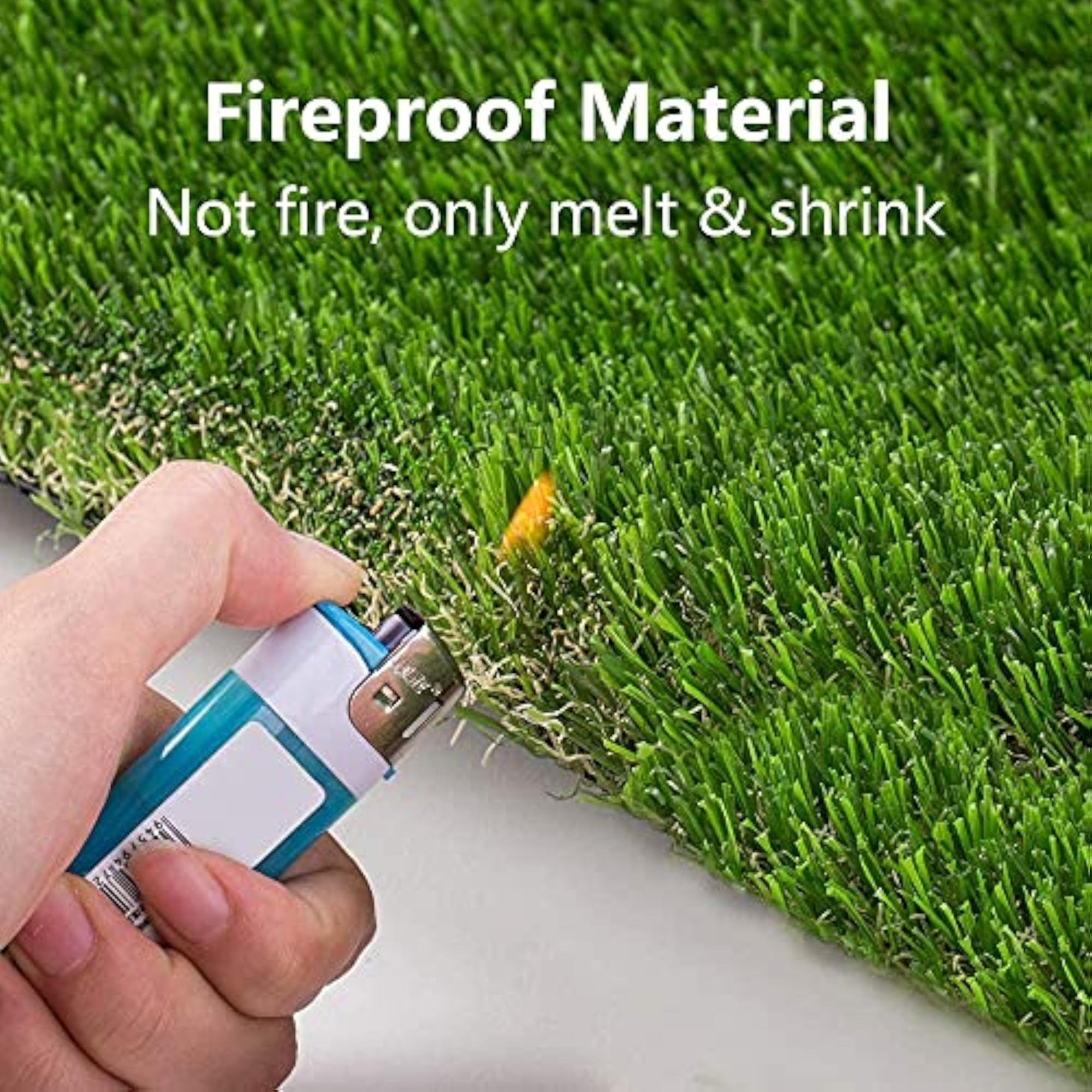 Artificial Grass Carpet Mat for Balcony, 6.5 x 3 Feet