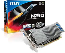 Placa de Vídeo NVIDIA MSI GT 210 1GB DDR3 64 Bits